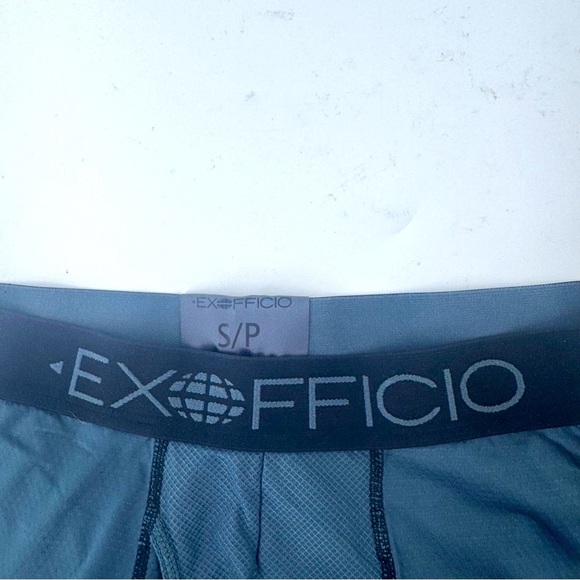 ExOfficio Men's Blue Boxer Briefs - Picture 4 of 7